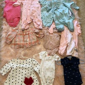 Custom baby girl 3 m old clothes listing